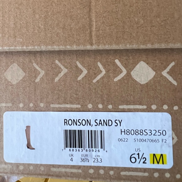 Tall Western Boots Sand - Picture 8 of 9